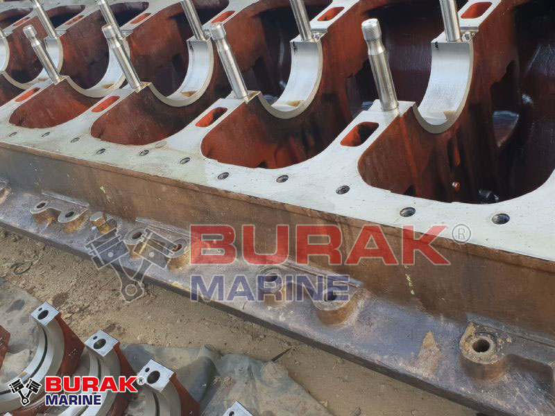 MAK 8M453C BEDPLATE