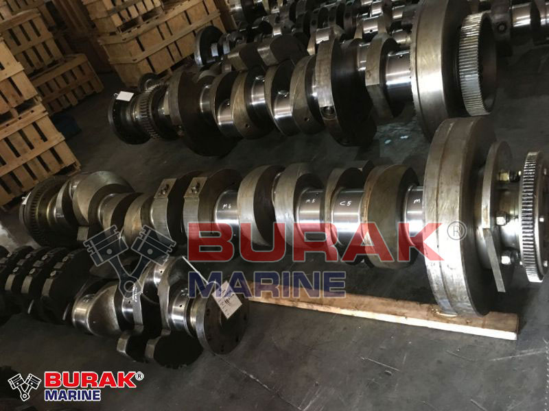 MAN B&W 5L28/32H CRANKSHAFT