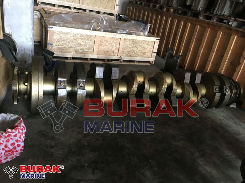 MAN B&W 6L28/32H CRANKSHAFT 