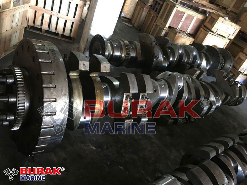 MAN B&W 7L27/38 CRANKSHAFT