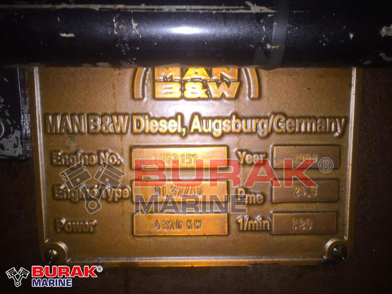 MAN B&W 9L32/40 Diesel Engine thumbnail