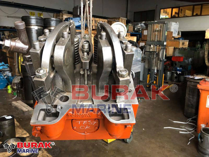 NOHAB POLAR F20 CYLINDER HEAD