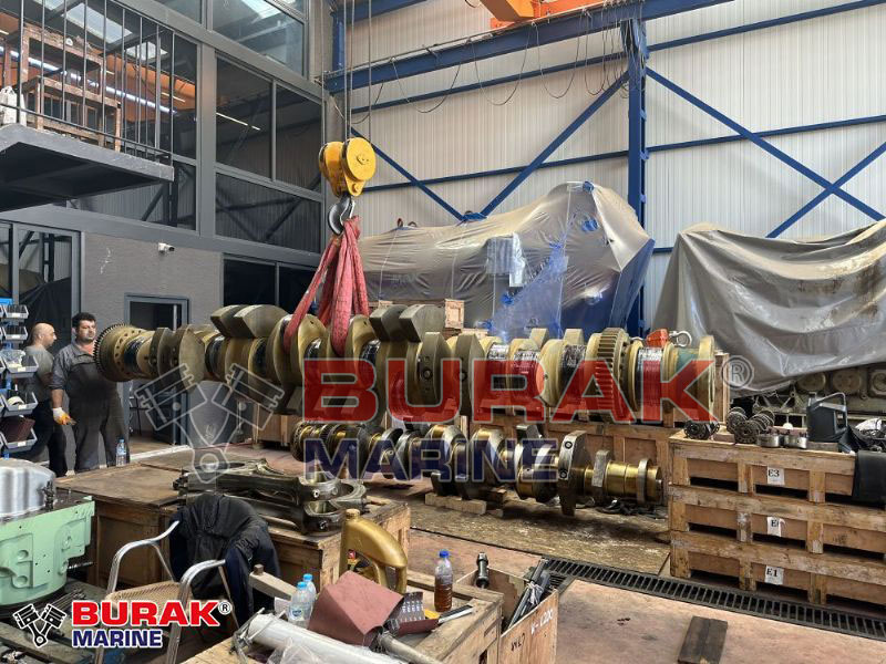 WARTSILA 8L32 CRANKSHAFT SHIPMENT TO NETHERLANDS